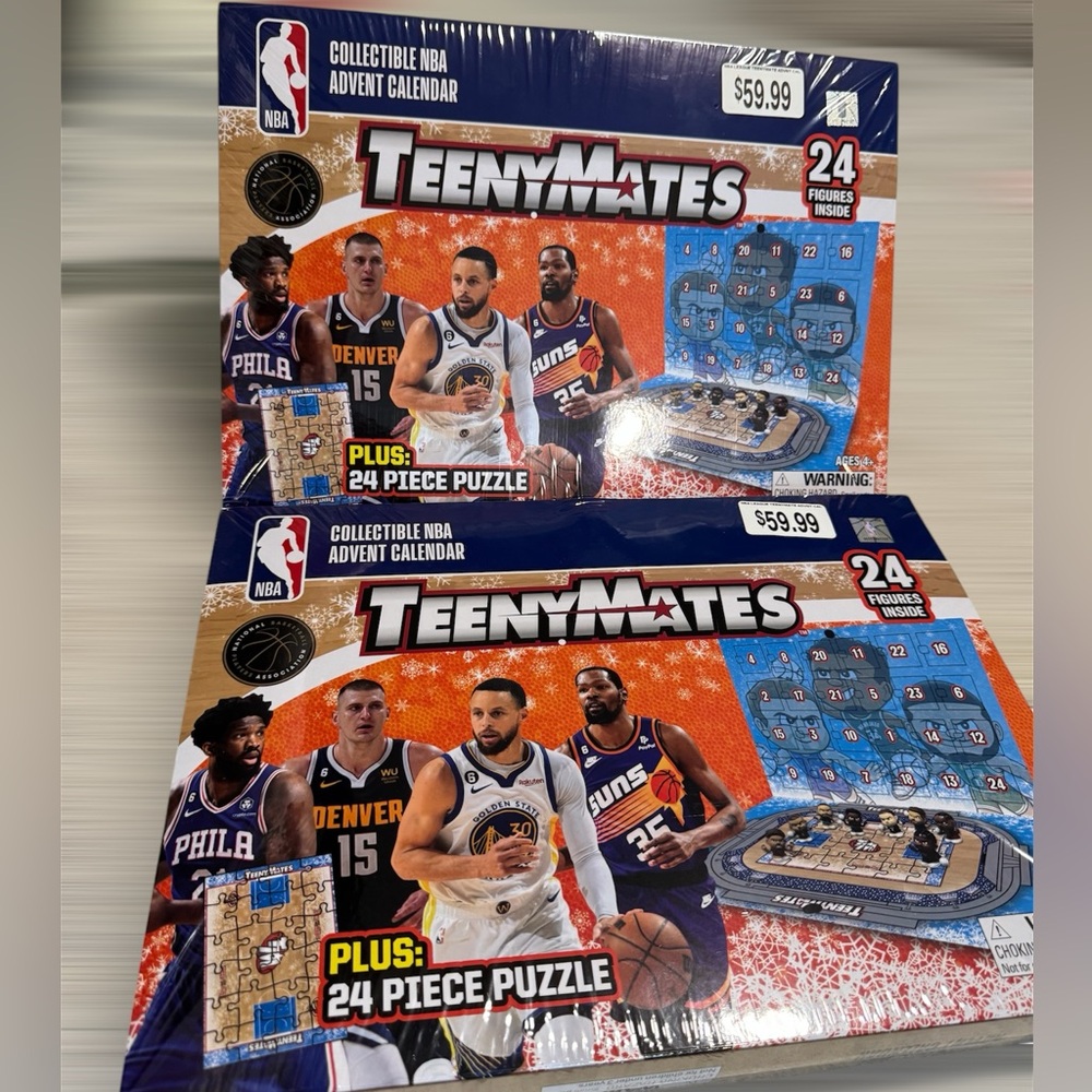 Brand new NBA advent calendar